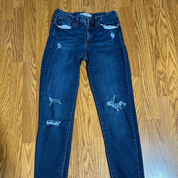 KanCan Distressed Blue Jeans W9/29 - Picture 1 of 5
